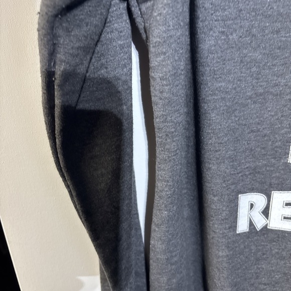 Death Row Records Sweatshirt Men's Large Gray Pullover Venley USA Made Hip - Picture 11 of 16